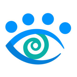 SageThumbs 2K logo, an eye with a teal spiral iris